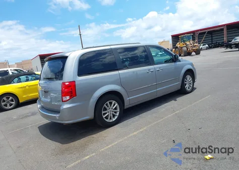 2016 Dodge Grand Caravan Sxt из США, поврежденный, VIN 2C4RDGCG7GR309669